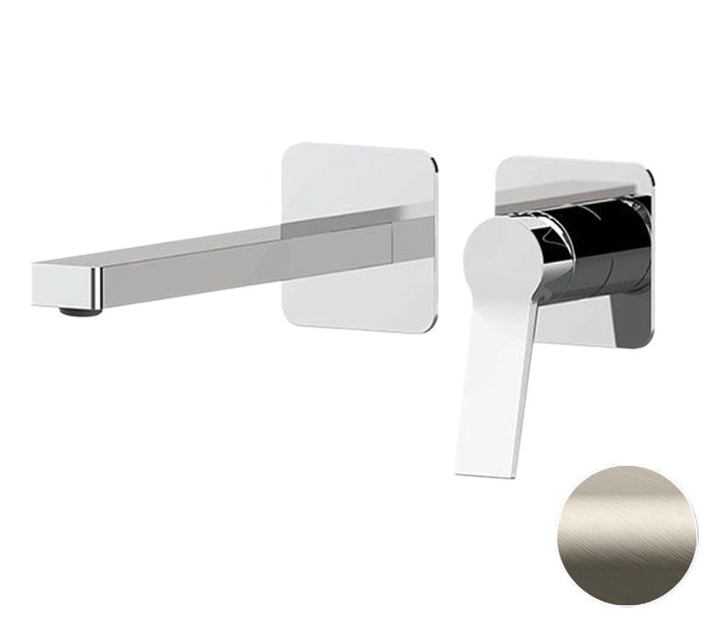 Смеситель для раковины Remer Slash Dot SL15PLXV цвет Сталь