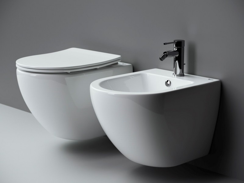 Биде Ceramicanova Metropol CN4003 подвесное Белое