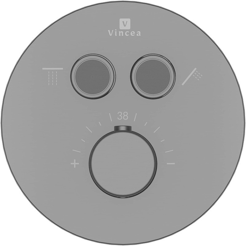 Душевая система Vincea Inspire VSFW-3I22MT2GM с термостатом