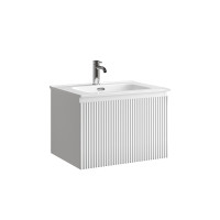 Тумба под раковину Sancos Snob R 1.0 60 SNR1.060W подвесная цвет Bianco