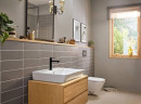 Смеситель для раковины Hansgrohe Rebris E 72560670 черный матовый
