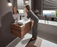 Смеситель для раковины Hansgrohe Vivenis 75042670 черный матовый