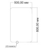 Зеркало Vincea 50 VLM-3BE5008-2 с подсветкой