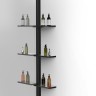 Душевая перегородка Vincea Walk in WS 100 VSW-1HWS100MRB