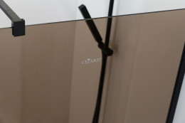 Душевая перегородка Cezares Liberta 110 LIBERTA-L-1-110-BR-NERO