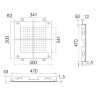 Верхний душ Remer 357SFS50NO