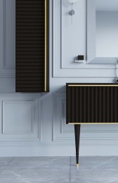 Шкаф пенал Boheme Armadi Art Vallessi Avantgarde Canale 35 846-BG подвесной