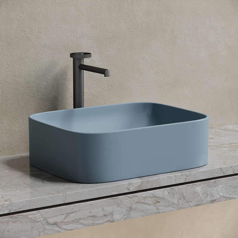 Раковина-чаша Ceramicanova Element 51 CN6052MHL Серо-голубая матовая