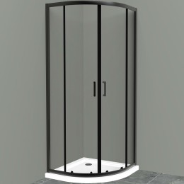Душевой уголок BelBagno Uno 100х100 UNO-195-R-2-100-C-NERO