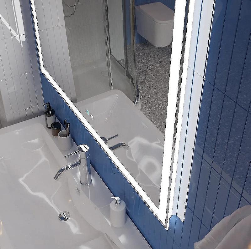 Зеркало BelBagno SPC 100 SPC-GRT-1000-800-LED-TCH с подсветкой