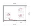 Душевой уголок BelBagno Soft Close-2 120x80 SOFT_CLOSE-2-AH-1-120/80-C-GM