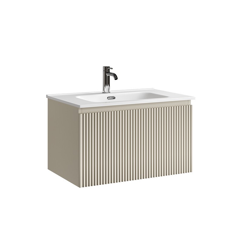 Тумба под раковину Sancos Snob R 1.0 70 SNR1.070CE подвесная цвет Beige Soft