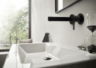 Смеситель для раковины Hansgrohe Finoris 76051670 черный матовый