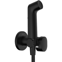 Гигиенический душ Hansgrohe Set HG Bidette 29232670S черный матовый
