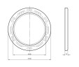 Зеркало Migliore CDB 75 30584