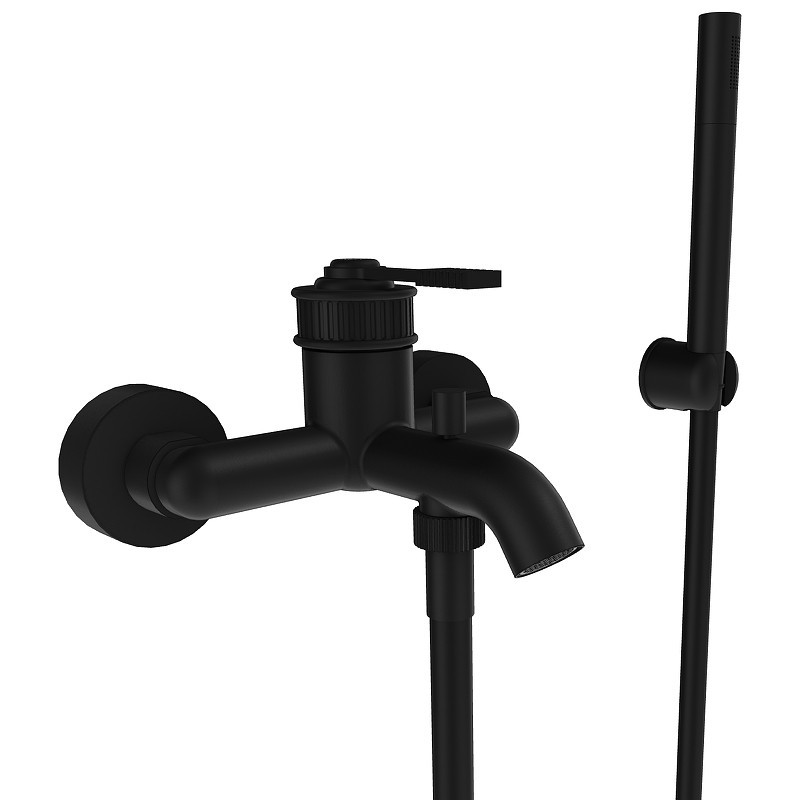 Смеситель для ванны Remer Atelier AL02NO цвет Черный матовый