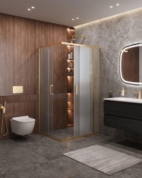 Душевой уголок Cezares Molveno 110x90 MOLVENO-AH-21-90+20-P-BORO
