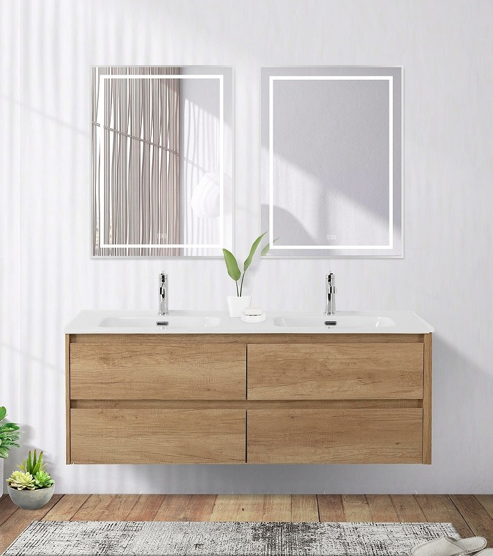Зеркало BelBagno Kraft 60 SPC-KRAFT-600-800-LED-TCH-WARM с подсветкой