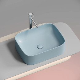 Раковина-чаша Ceramicanova Element 51 CN6052ML Голубая матовая