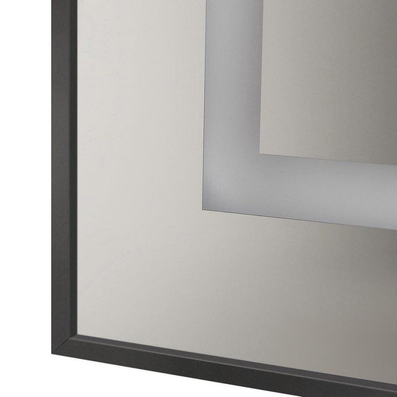 Зеркало BelBagno Kraft 55 SPC-KRAFT-555-1700-TCH-PIA-NERO с подсветкой