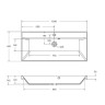 Раковина BelBagno 100 BB1000/450-LV-ART-AST-NERO