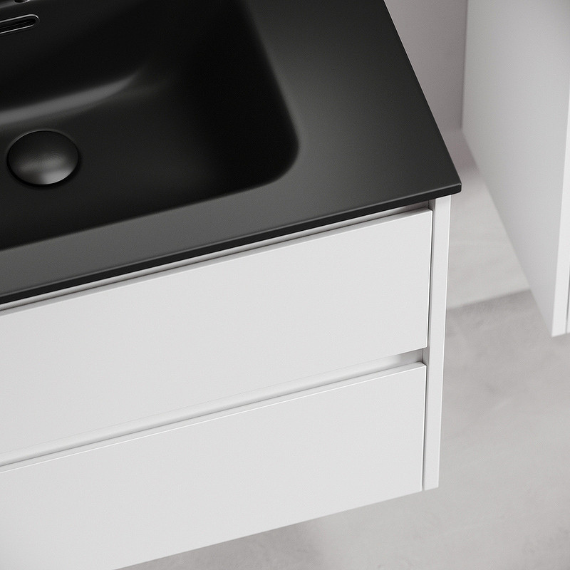 Тумба под раковину Sancos Libra 70 LB70W подвесная Белый глянец