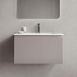 Тумба под раковину Sancos Snob R 1.0 70 SNR1.070SM подвесная цвет Doha Soft