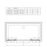 Душевая дверь Vincea Alpha 160 VDS-3AL2160MT