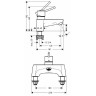 Смеситель на борт ванны Hansgrohe Talis 31427000 Хром