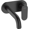 Смеситель для раковины Hansgrohe Vernis Blend 71576670 черный матовый