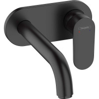 Смеситель для раковины Hansgrohe Vernis Blend 71576670 черный матовый