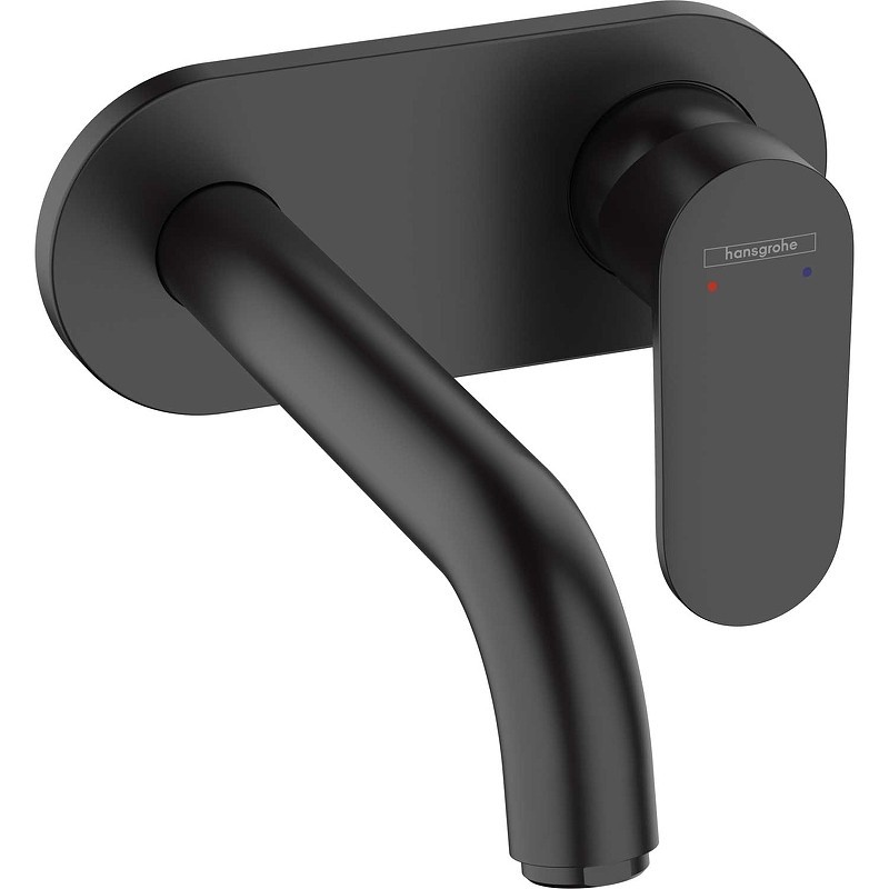 Смеситель для раковины Hansgrohe Vernis Blend 71576670 черный матовый