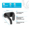 Смеситель для раковины Hansgrohe Vernis Blend 71576670 черный матовый