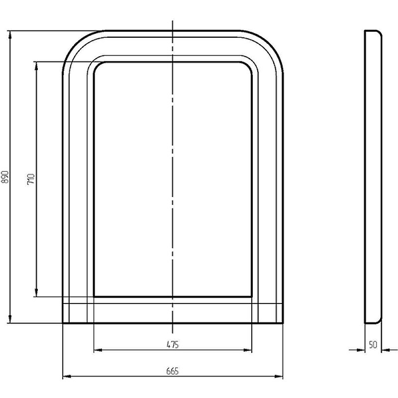 Зеркало Migliore CDB 65 26707