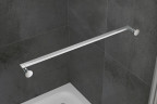 Душевой уголок Abber Schwarzer Diamant 90x90 AG0A090 профиль Хром стекло прозрачное