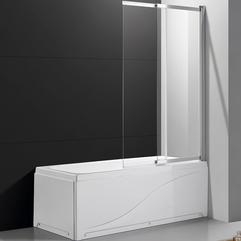 Шторка на ванну Cezares Slider 90 SLIDER-VF-11-90/150-C-Cr