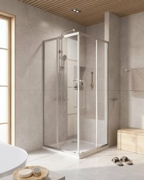 Душевой уголок Cezares Relax-304 100x100 RELAX-304-A-2-100-C-CR