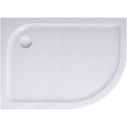 Акриловый поддон для душа BelBagno Tray 100x80 L TRAY-BB-RH-100/80-550-15-W-L