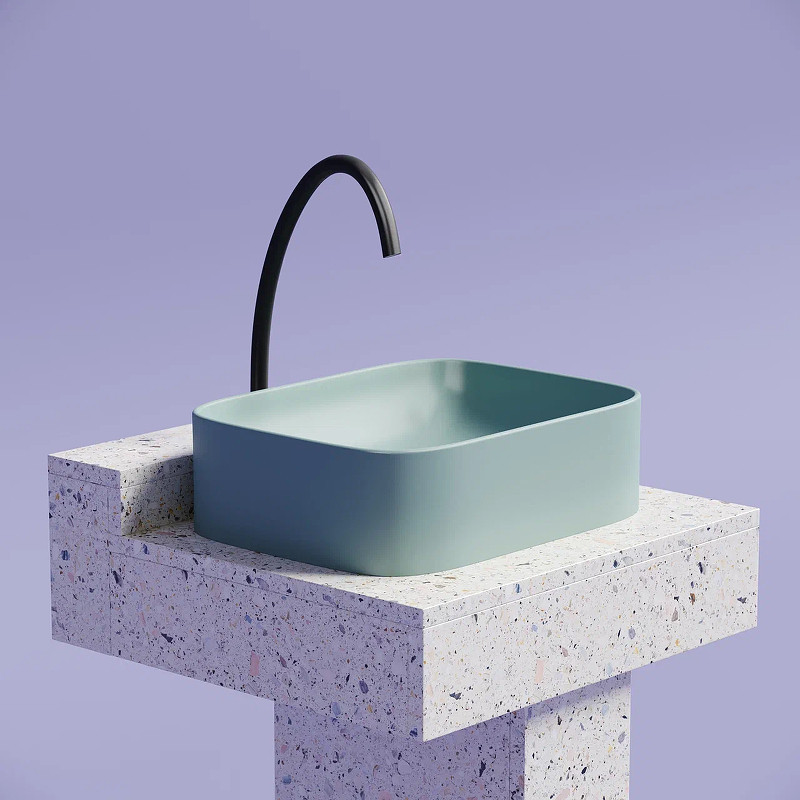 Раковина-чаша Ceramicanova Element 51 CN6052MLG Зеленая матовая