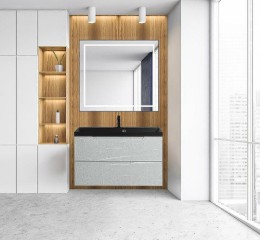 Раковина BelBagno 90 BB900/450-LV-ART-AST-NERO