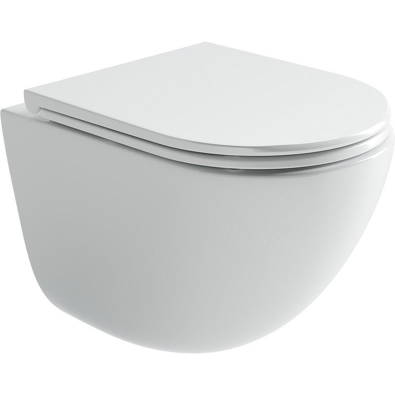 Комплект унитаза Ceramicanova Vogue CN4008T с сиденьем Микролифт и инсталляцией WeltWasser WW Marberg 507 10000005949+10000005952 с клавишей смыва Хром глянцевый