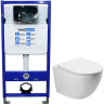 Комплект унитаза Vincea Globo VT1-14S с инсталляцией WellWant Standart 50 WWISI1110B
