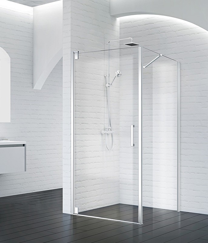 Душевой уголок BelBagno Marmi 80x80 MARMI-A-1-80-C-Cr