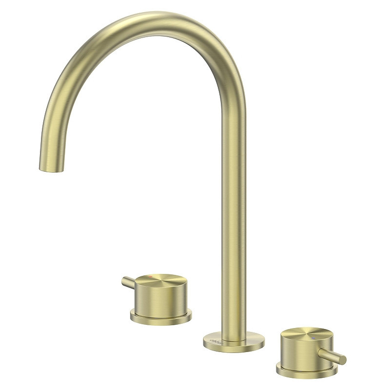 Смеситель для раковины Abber Wasser Kreis 316 AF8108BG-M цвет Золото брашированное