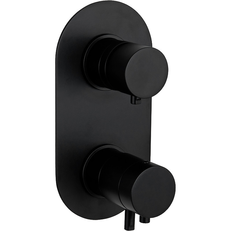 Смеситель для душа Remer Minimal Thermo NT92KBNO с термостатом