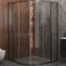 Душевой уголок Cezares Molveno 120x120 MOLVENO-R-22-100+20-C-GM-IV