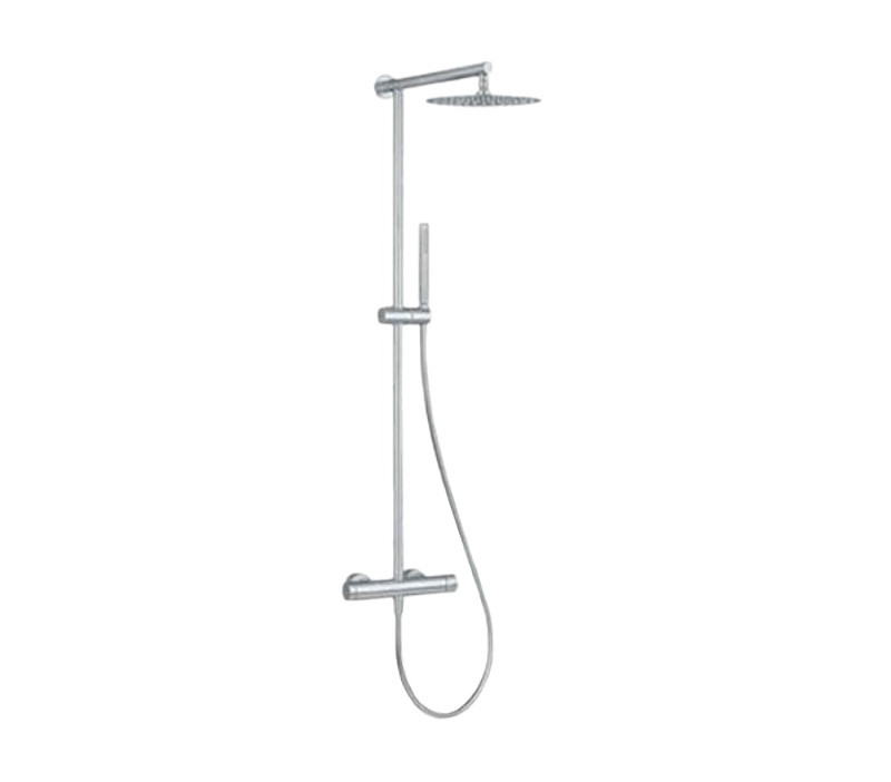 Душевая система Remer X Style Inox SSX37UFM25 цвет Нержавеющая сталь