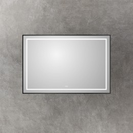 Зеркало BelBagno Kraft 120 SPC-KRAFT-1200-800-LED-TCH-WARM-NERO с подсветкой