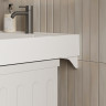 Раковина Ceramicanova Quattro 60 CN0101 на стиральную машину цвет Белый
