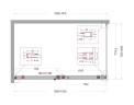 Душевой уголок BelBagno Soft Close-2 130x80 SOFT_CLOSE-2-AH-1-130/80-C-Cr
